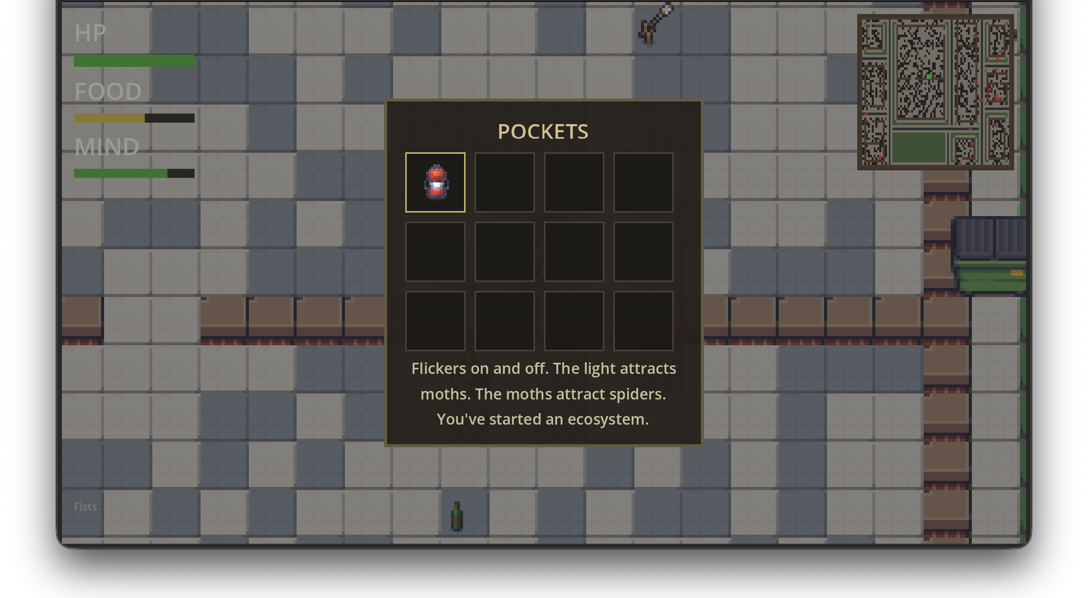The POCKETS inventory system