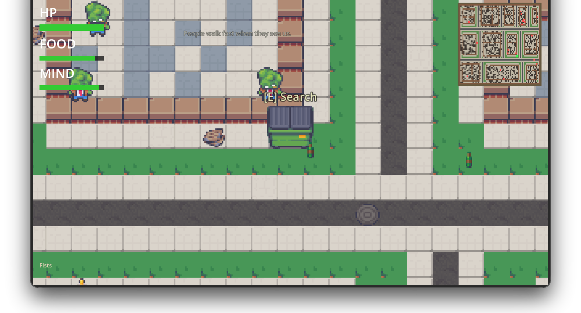 Dumpster diving on the streets of St. Desolation